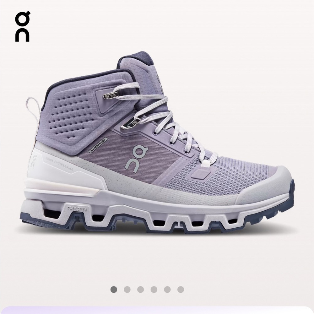 On Cloudrock 2 in Shark/Fade size 9.5 Women’s Waterproof Hiking Boots